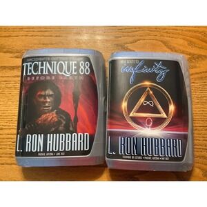L Ron Hubbard Scientology Technique 88 & Route to Infinity CD Lecture Sets New